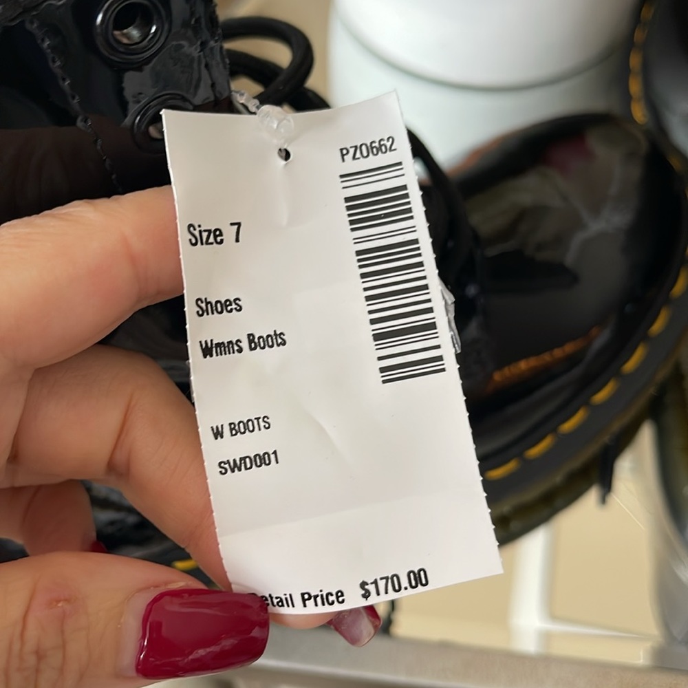 Dr. MARTENS Patent Leather Boots - Picture 8 of 11
